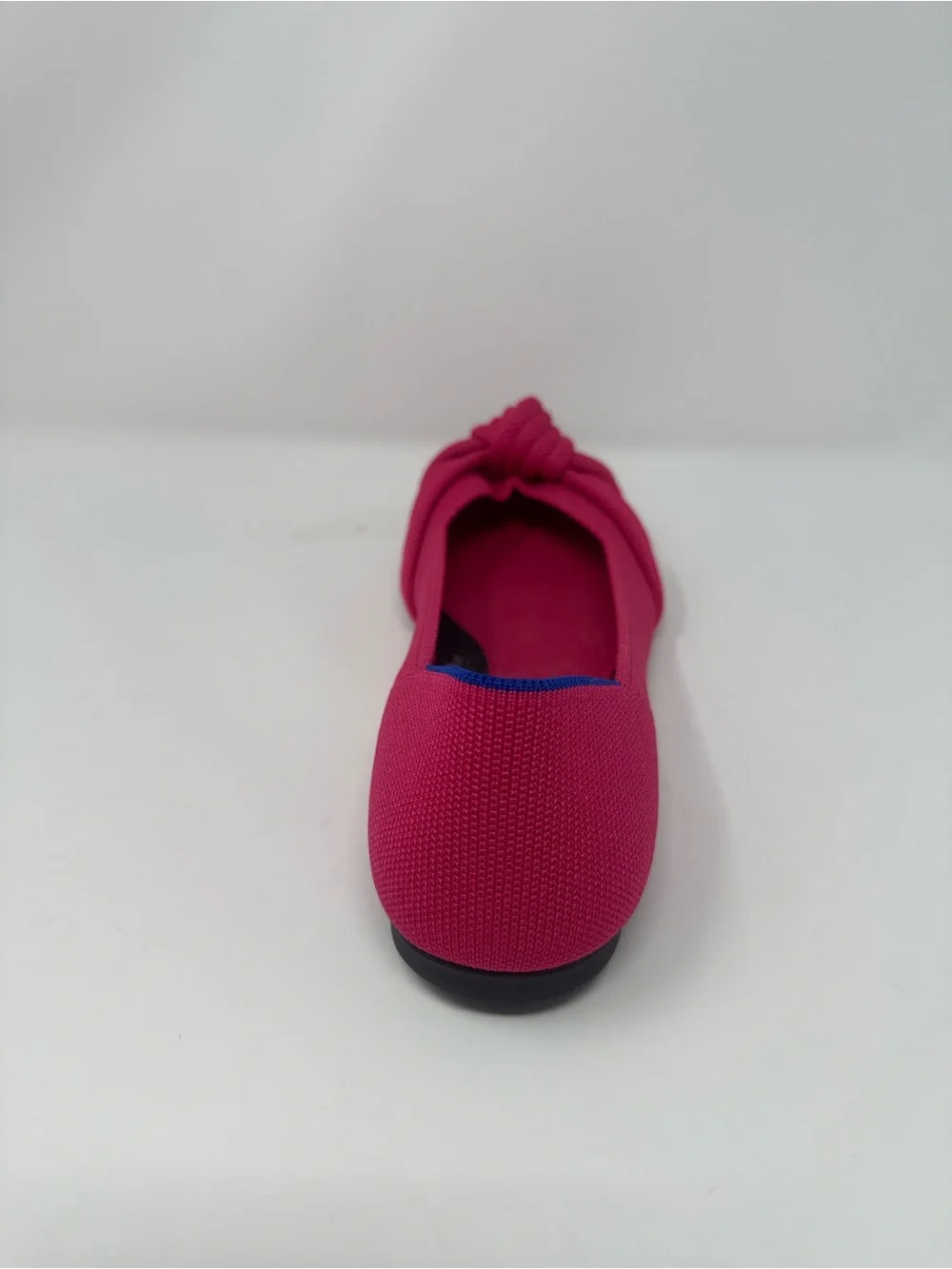 Rothy’s Knot Point II Flats in Hot Pink.  Size 11